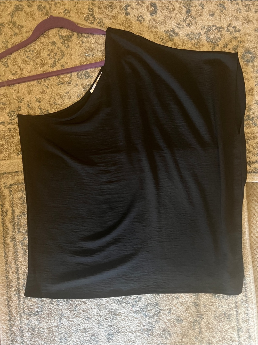 Classic Black Sleeveless Blouse